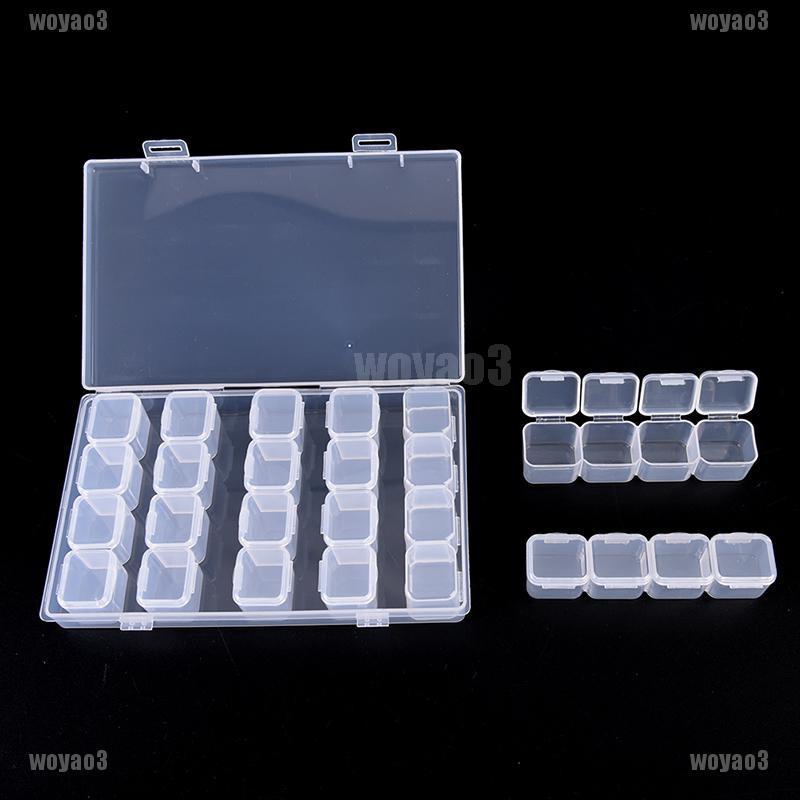 Hộp Nhựa 28 Trang Sức Tiện Dụng
