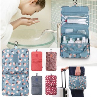 Xả kho - Túi Đựng Mỹ Phẩm & Dụng Cụ Vệ Sinh Cá Nhân Du Lịch Có Móc Treo TDMP002