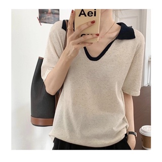 áo polo montoghi viền cổ