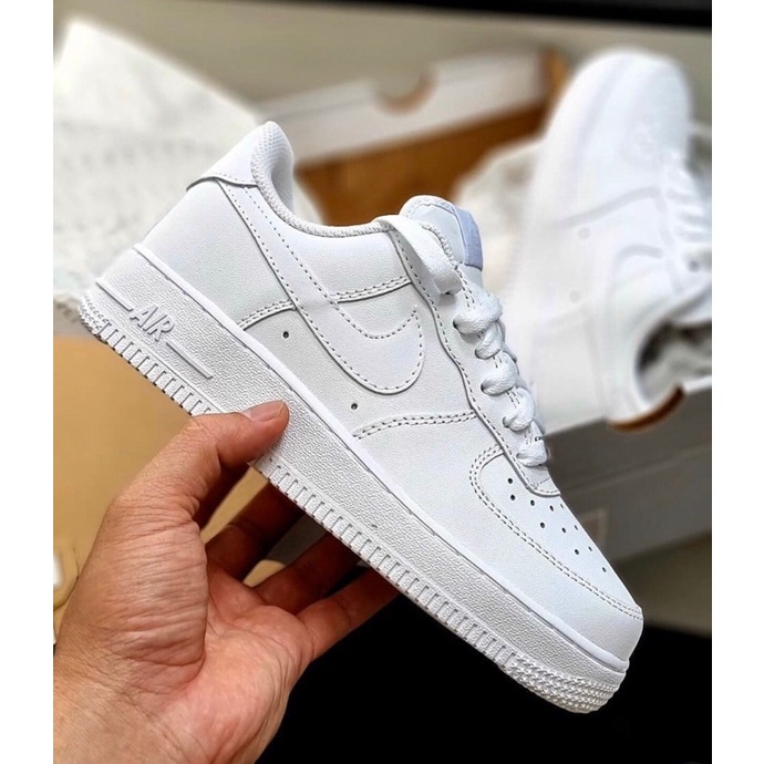 Giày AF1 trắng full bản đẹp full box bill | BigBuy360 - bigbuy360.vn
