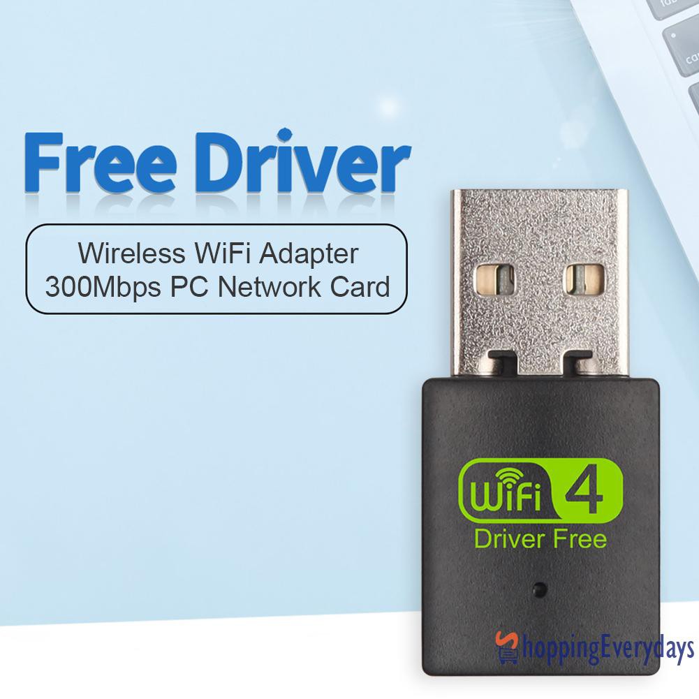 SV Thiết Bị Thu Phát Wifi Không Dây 300mbps Pc 2.4g Usb