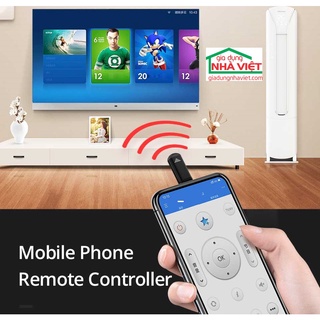 Cổng hồng ngoại điều khiển từ xa Remote Control cho Android iPhone iPad (Lightning/Type-C/MicroUSB)