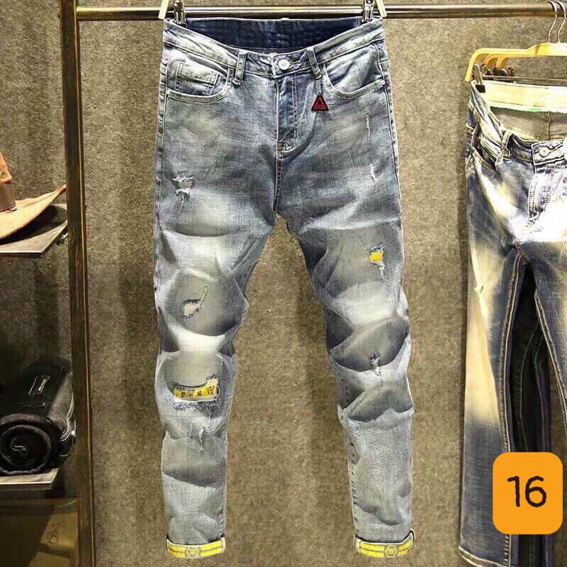 Quần jean nam cao cấp 🤜 FREESHIP 🤛 Quần Bò Nam Ống Côn Cao Cấp Form Chuẩn Co Giãn HG152 | BigBuy360 - bigbuy360.vn