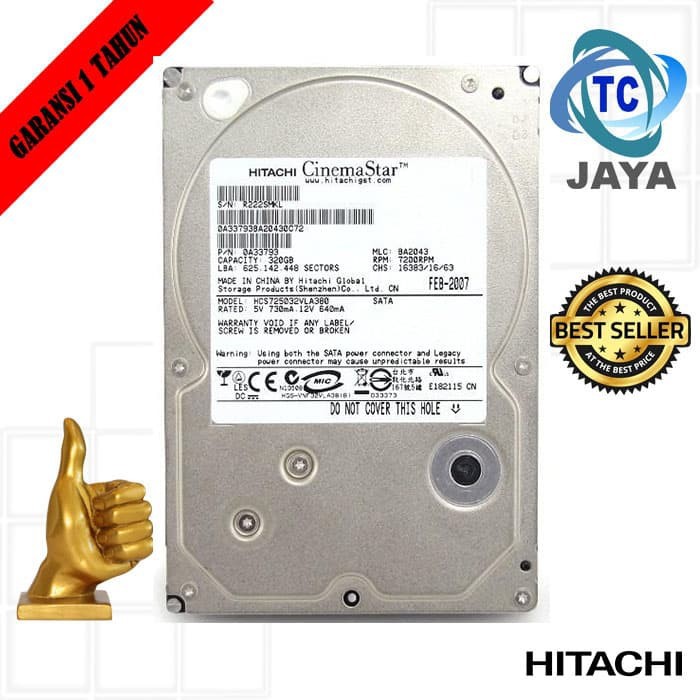 Ổ Cứng 3.5 "320Gb Sata 2 Week