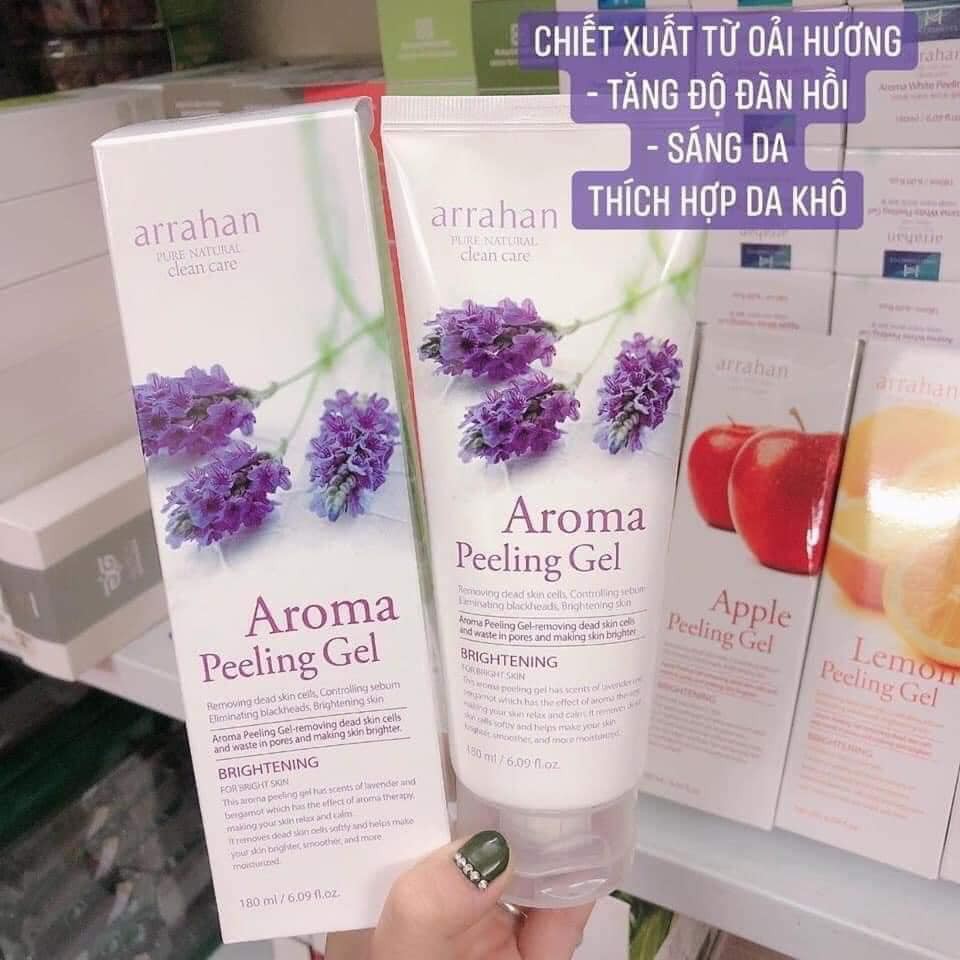 Tẩy da chết - Tẩy tế bào da chết chiết xuất hoa oải hương ARRAHAN Hàn Quốc 180ml | BigBuy360 - bigbuy360.vn