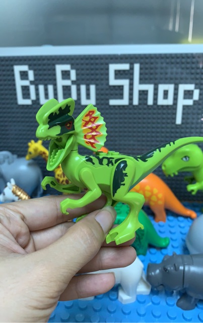 Mô hình khủng long lắp ráp nhiều loài dinosaur figures Jurassic World - Đồ chơi xếp hình lắp ráp Minifigures