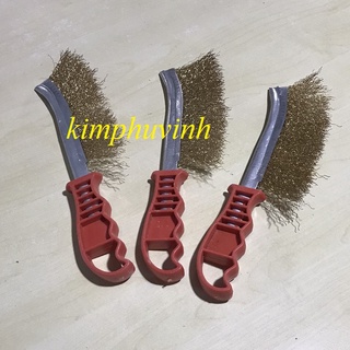 01 CÁI - BÀN CHẢI SẮT CÁN DÀI - BÀN CHẢI ĐÁNH RỈ - BÀN CHẢI CHÀ SÉT