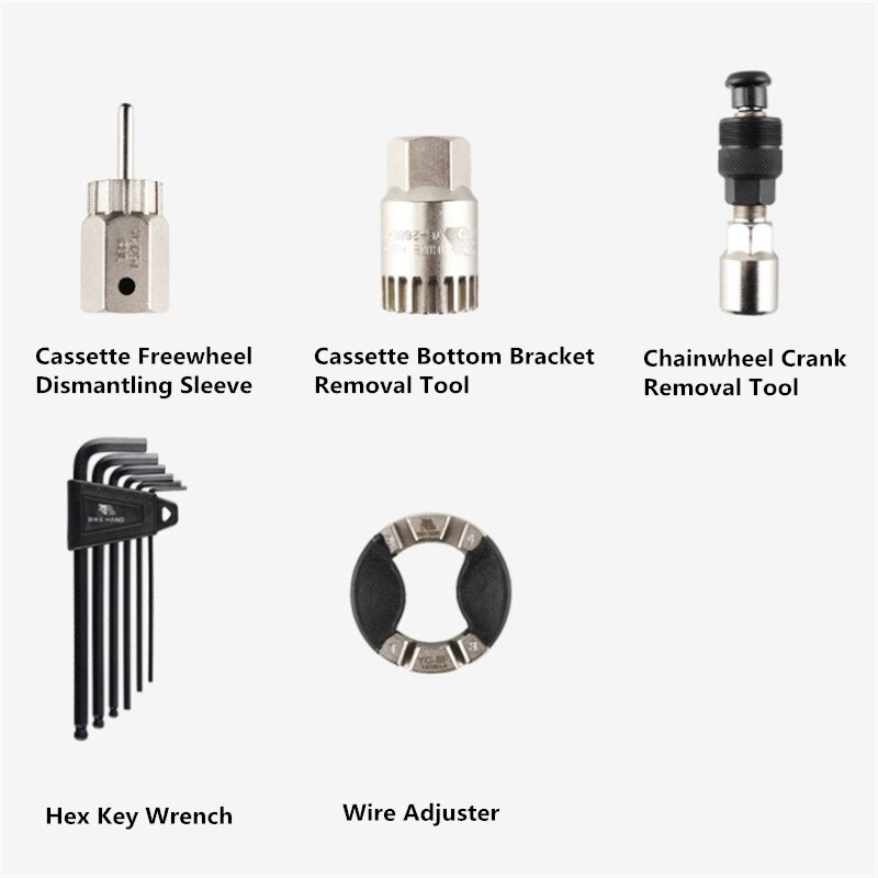 Bộ sửa xe Bike Hand YC 721 cao cấp taiwan chính hãng chuyên dụng sửa chữa xe đạp thể thao