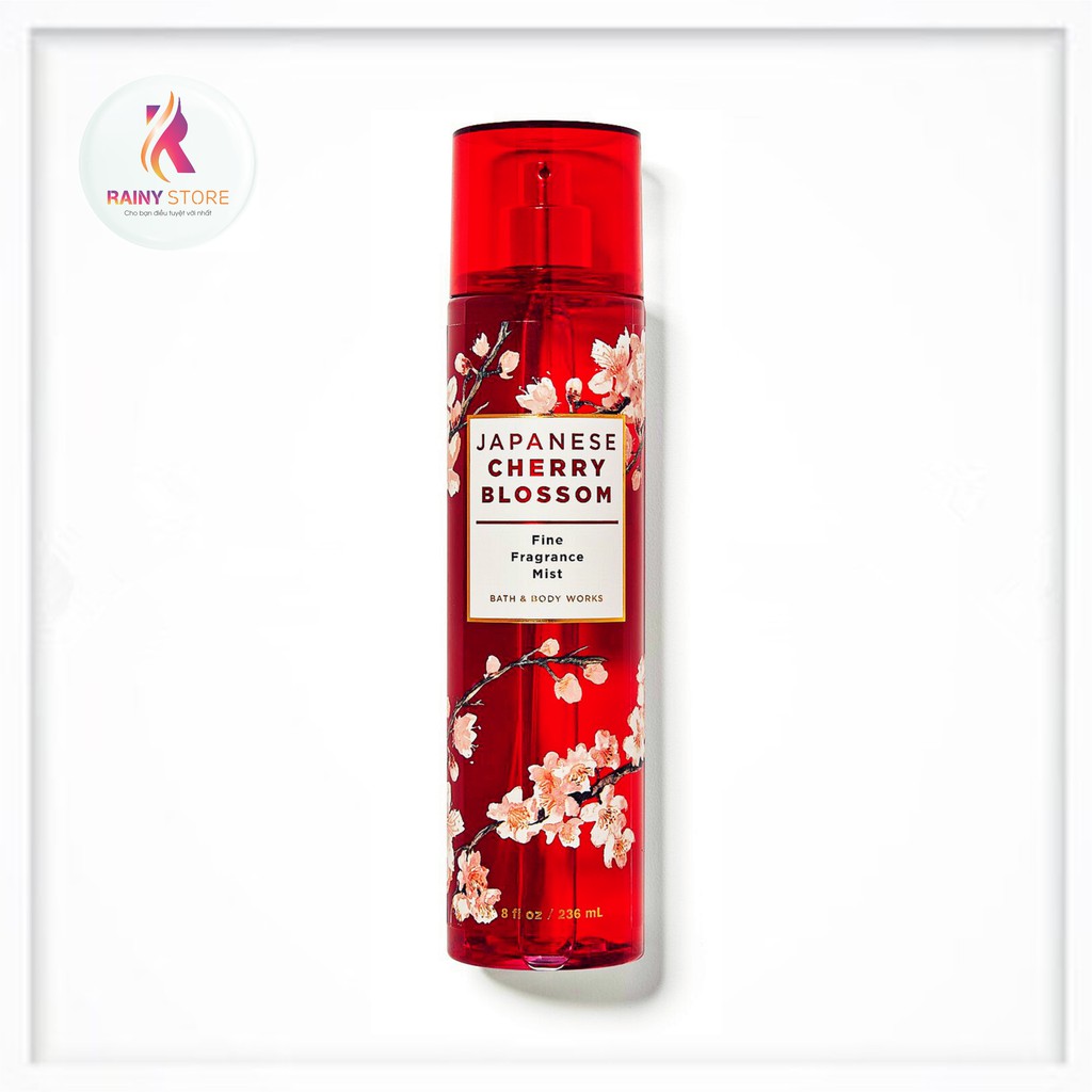 Xịt thơm toàn thân Bath & Body Works Japanese Cherry Blossom 236ml