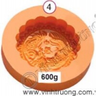 Khuôn bánh Trung thu gõ 600g nhựa cao cấp Vĩnh Trường