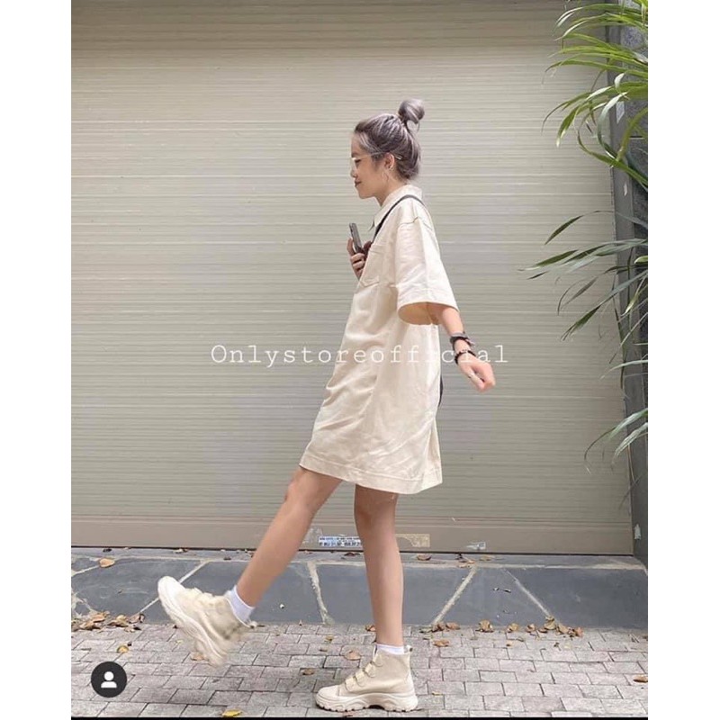 [Mã giảm 20k] Đầm somi oversize cá tính - kèm ảnh thật | BigBuy360 - bigbuy360.vn