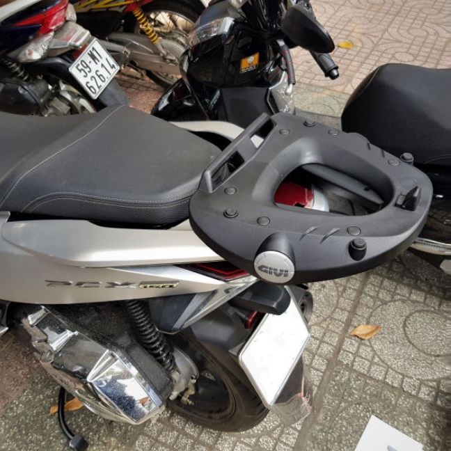 Baga sau Givi SRV PCX125 chịu lực cao gắn được thùng sau Givi chính hãng