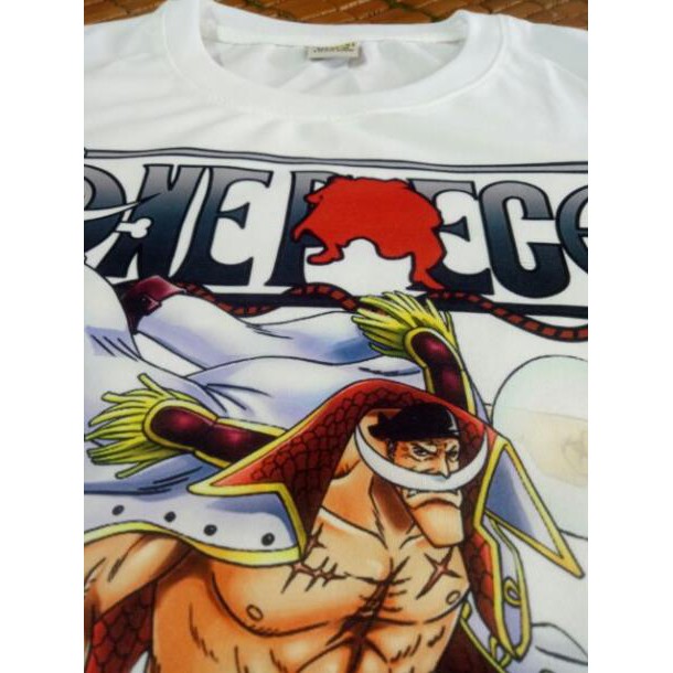 XẢ KHO -  Áo thun  one piece râu trắng ảnh thật in tại shop  / có size trẻ em