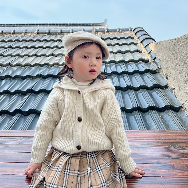 Cardigan len cho bé