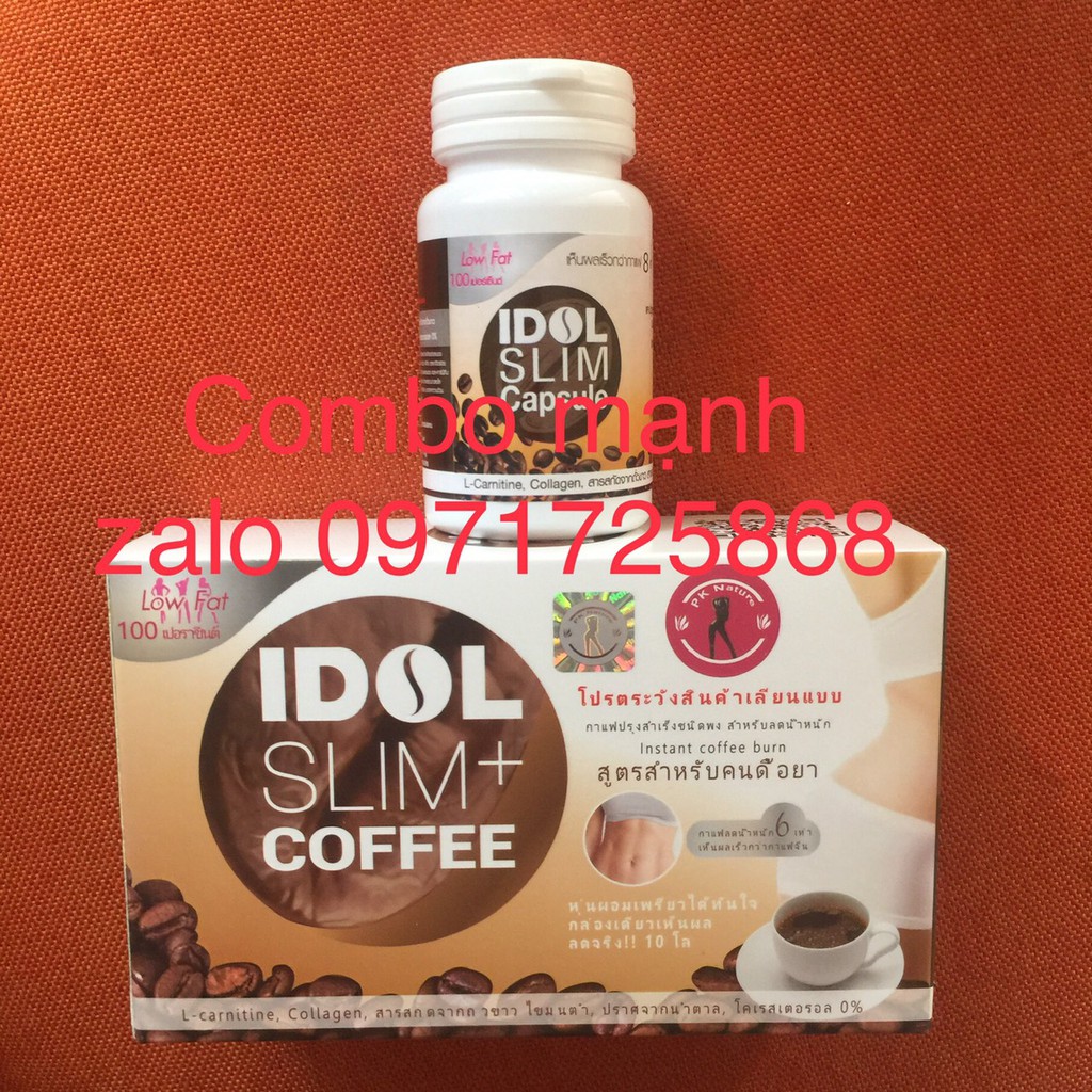 idol slim coffee [ Mẫu mới 2020 ]