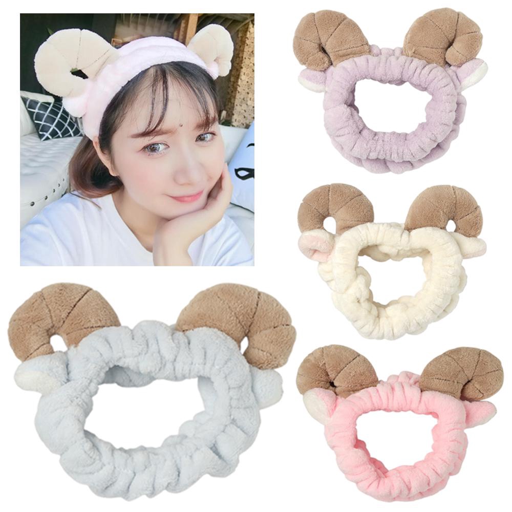 Băng đô Cột tóc  sừng cừu đơn giản dễ thương cho nữ Store4girls