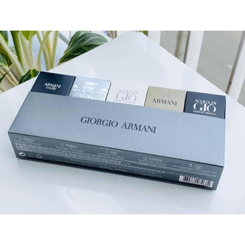 Set Nước hoa Nam ARMANl 5 chai x 5ml