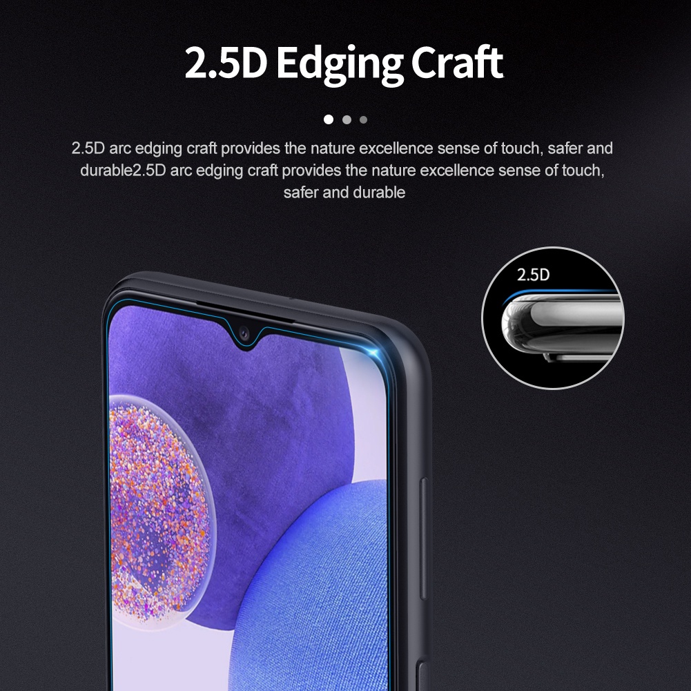 Kính cường lực 9H NILLKIN bảo vệ màn hình cho Samsung Galaxy A23 4G / A13 5G / A13 4G