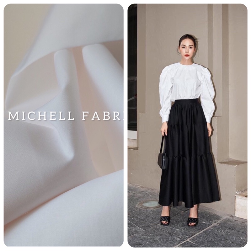 Vải Cotton Poplin 100% Cotton Cao Cấp MF