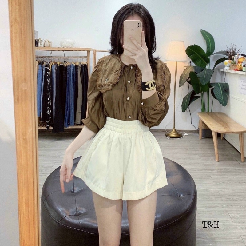 QUẦN SHORT PHỒNG CẠP CHUN TO LOẠI 1 HOTTREND MS18266