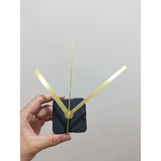 Bộ máy đồng hồ treo tường trục dài kim trôi Quazt & Phụ kiện máy đồng hồ các loại