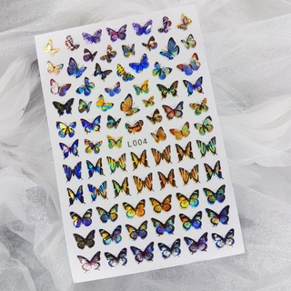 STICKER NAIL DÁN MÓNG B.ƯỚM - STICK 3D Lấp Lánh