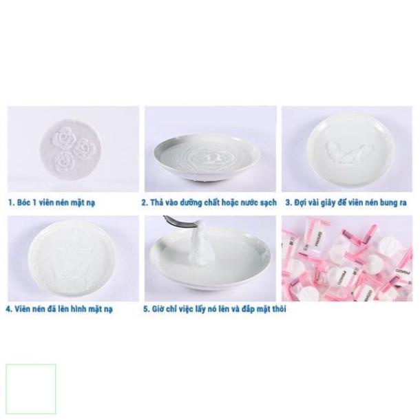 Mặt nạ giấy viên nén Miniso 100 viên