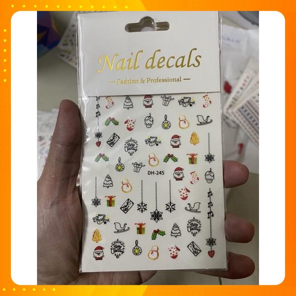 STICKER NOEL DÁN MÓNG SIÊU XINH XẮN