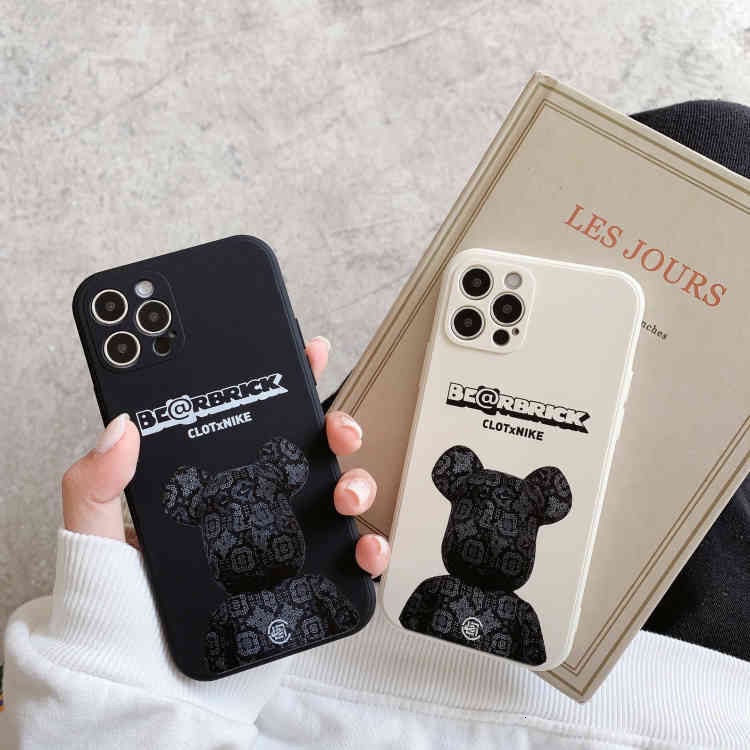Ốp điện thoại cao su silicon mềm mịn họa tiết dễ thương thích hợp cho iphone 12 11 11promax 7 8plus se x xs xr 12promax