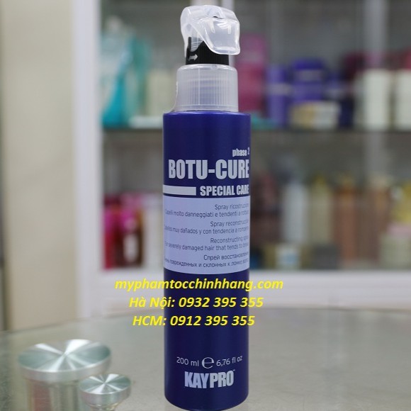 XỊT XẢ KHÔ KAYPRO BOTUCURE PHỤC HỒI HƯ TỔN CHUYÊN SÂU 200ML