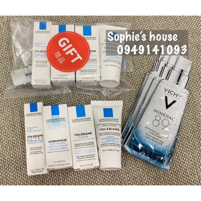 Set mini dùng thử Vichy La Roche- Posay