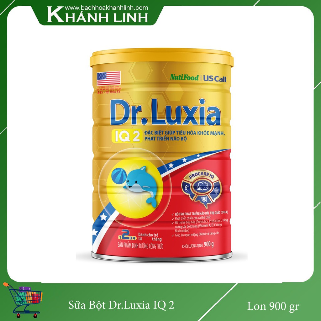 Sữa DR.LUXIA IQ 2 Lon 900gr