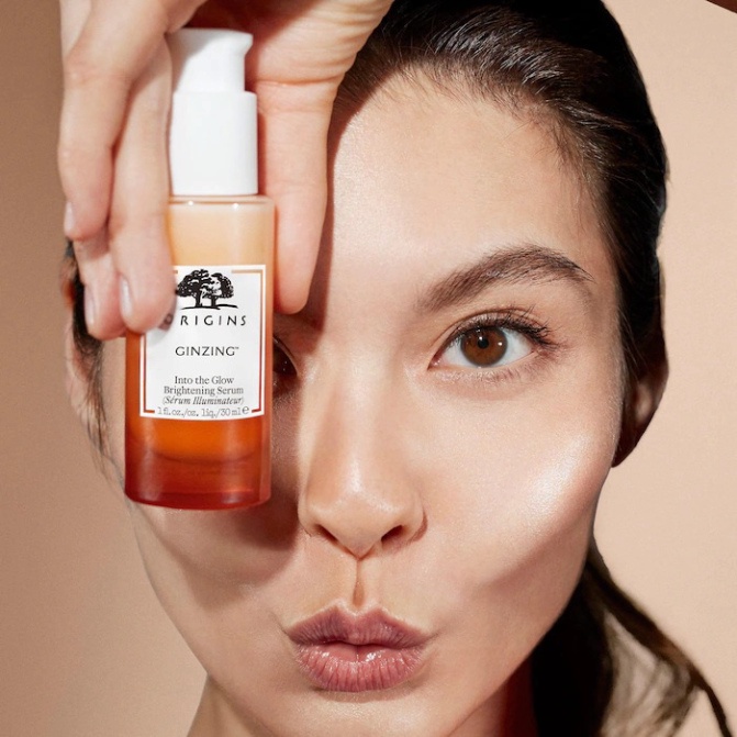 Sample mẫu thử ORIGINS 🌿 Tinh chất dưỡng sáng da GinZing™ Into the Glow Brightening Serum