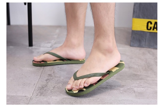 Dép Xỏ Ngón Nam Đế PVC Dẻo Êm Chân Big Size 42-45 - Lucky Girl shop