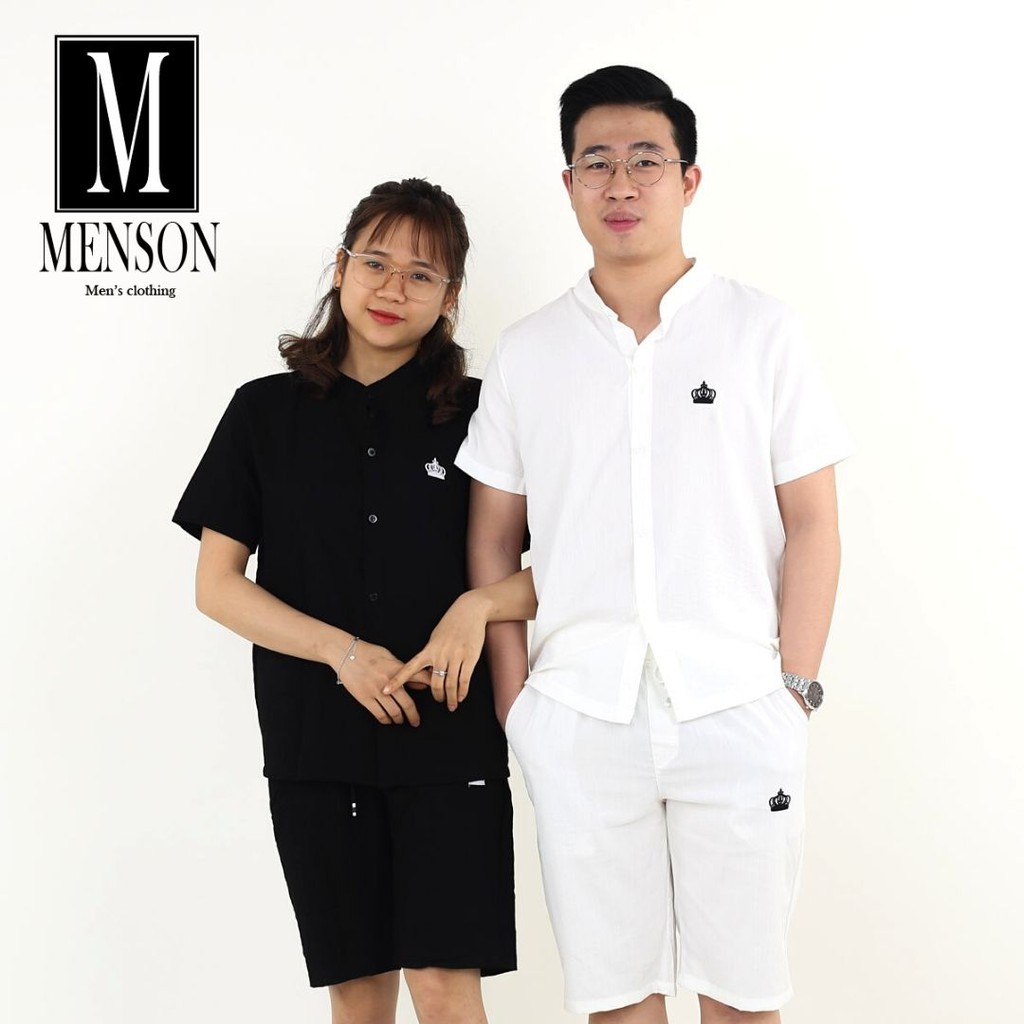 ⭐️HÀNG LOẠI 1⭐️Bộ Đũi Nam Cổ Tàu Cao Cấp Mùa Hè - Sét đũi nam chất mát mặc ở nhà, mặc đi chùa MENSON M323 | BigBuy360 - bigbuy360.vn