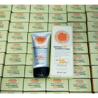 Kem hạn chế nắng 3W Clinic intensive UV sunblock cream
