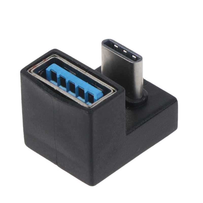 Adapter Mở Rộng 5Gbps Lên Xuống Góc 180 Độ Từ Đầu Cắm Type-C Sang Cổng Cắm USB 3.0 Cho Máy Tính Bảng