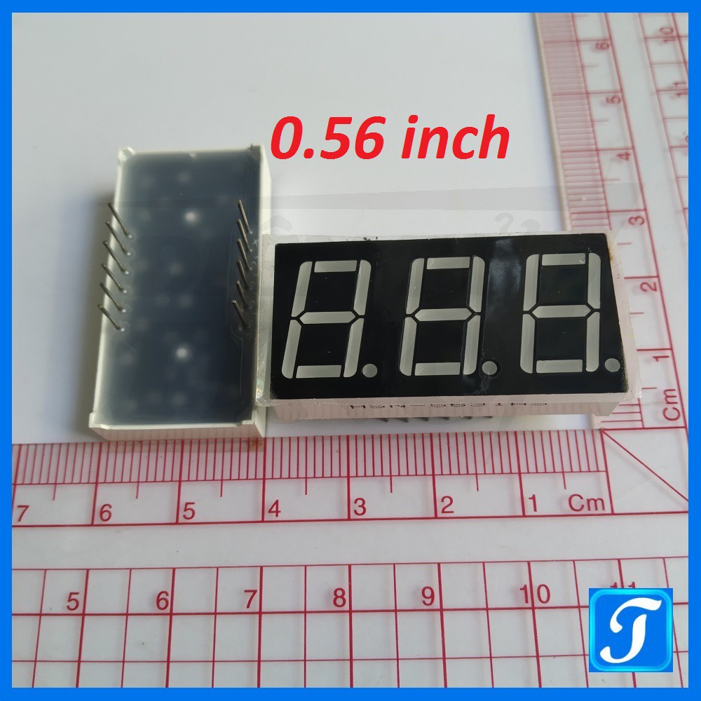 Đèn Led kiểu số LED 7 đoạn Cực Âm chung và Dương chung 0.36 0.56