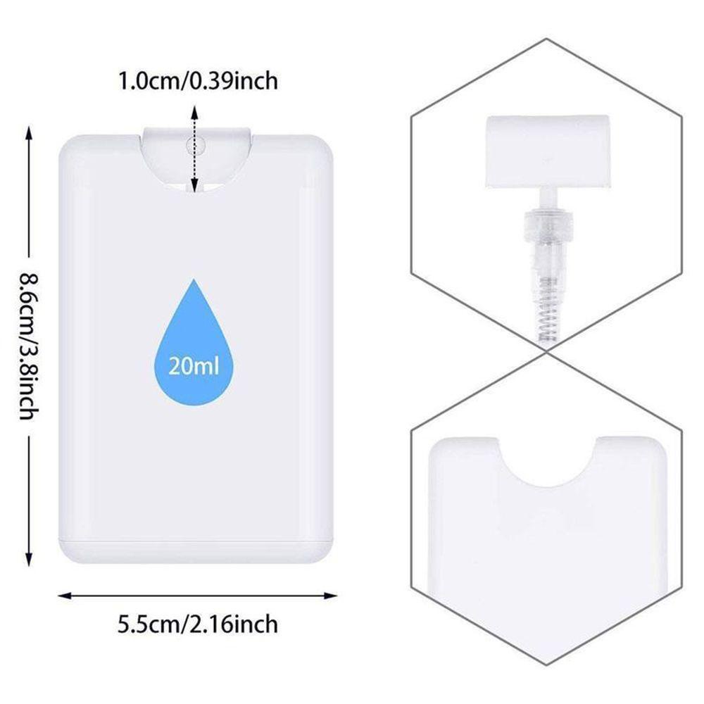 Bình Xịt Nước Hoa Dạng Thẻ Bằng Nhựa Chất Lượng Cao
