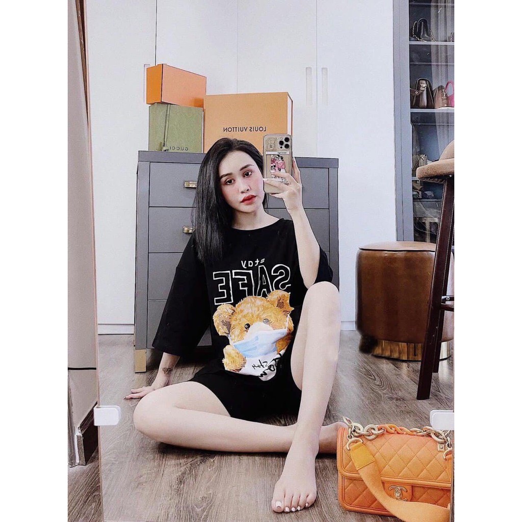Đồ Bộ Ngố, Chất Thun Cotton 100%, Đủ Size từ 45kg đến 80kg vừa, Hàng Bao Đẹp PS169