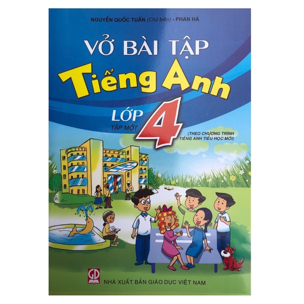Sách - Vở bài tập tiếng anh 4 (theo CT tiếng anh tiểu học mới)