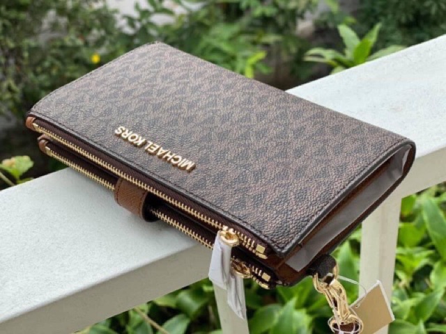 Ví MK 2 zip hiếm siêu đẹp AUTHENTIC