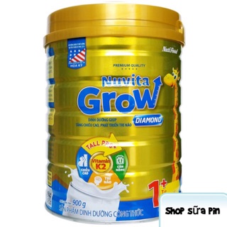 Sữa bột nuvita grow diamond 1+ lon 900g
