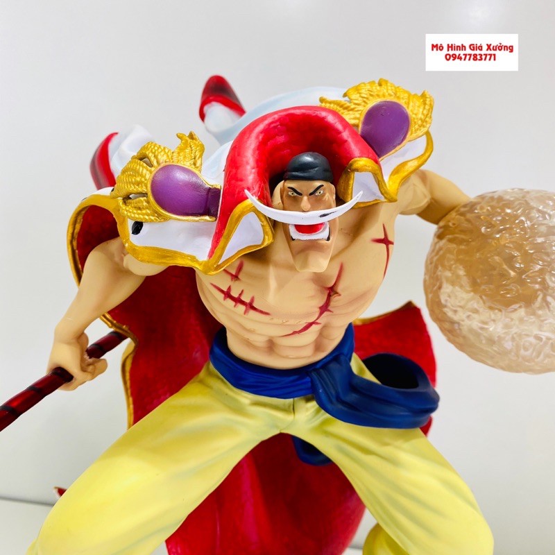 Mô Hình Tứ Hoàng Râu Trắng Bố Già Cao 31cm Nặng 3,5kg -Tượng Figure One Piece Vua Hải Tặc