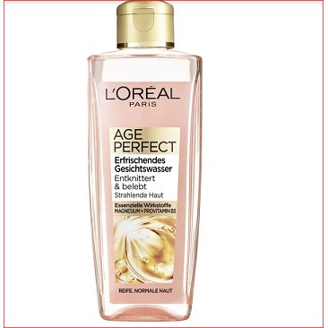 Nước hoa hồng Loreal age perfect gesichtswasser mẫu mới