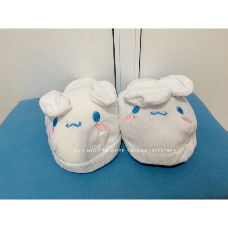 Dép bông siêu quậy đạp gót là tai vểnh lên cute lắm các nàng ơi, đế có lớp chống trơn trượt đi chơi, đi trong nhà đều ok