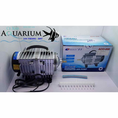 Máy Sủi Oxy RESUN ACO-008 cho bể cá koi và các bể cá lớn