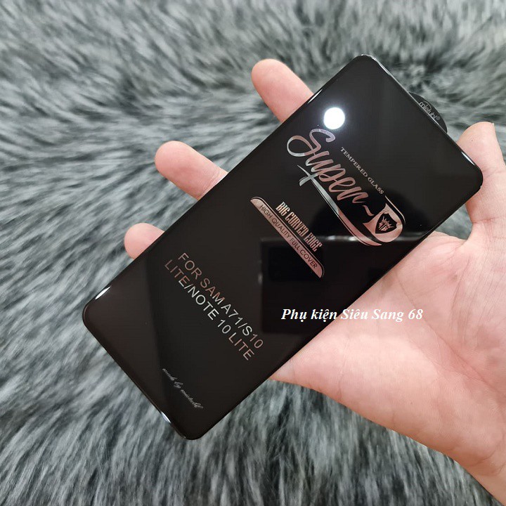 Samsung M51 Note 10 lite A71 A72 | Kính cường lực Super D chính hãng Samsung M51 A71 A72 Note 10 lite Full màn hình
