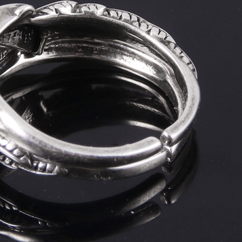 Bộ 2 Nhẫn Midi Họa Tiết Kamen Rider Phong Cách Gothic Cổ Điển