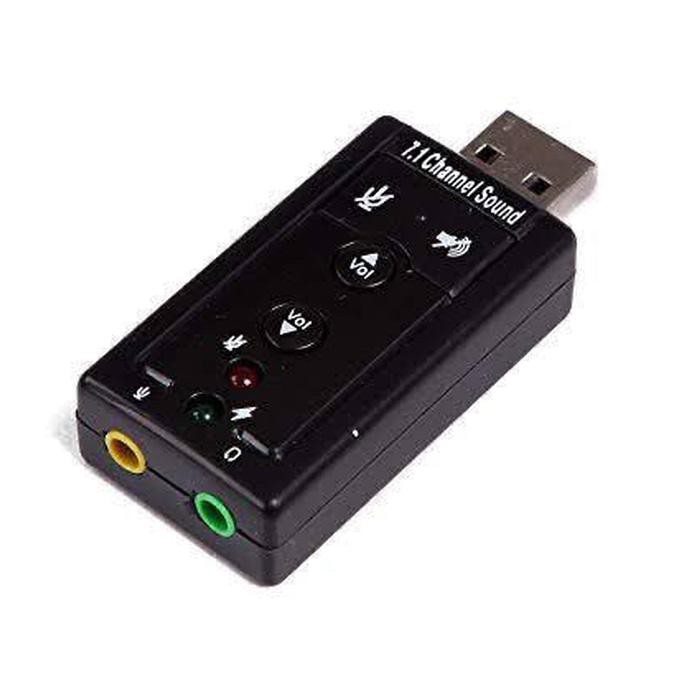 Thẻ Âm Thanh Usb 7.1 Kênh Ngoài Cho Máy Tính